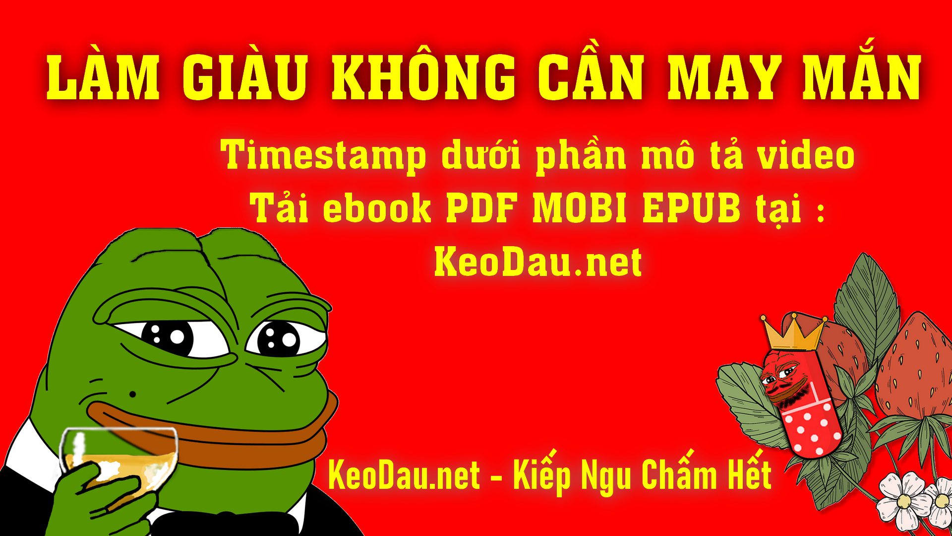 Làm giàu không cần may mắn